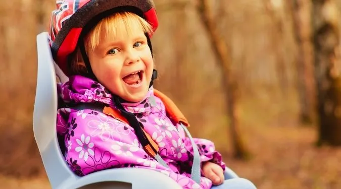 rear child bike seat