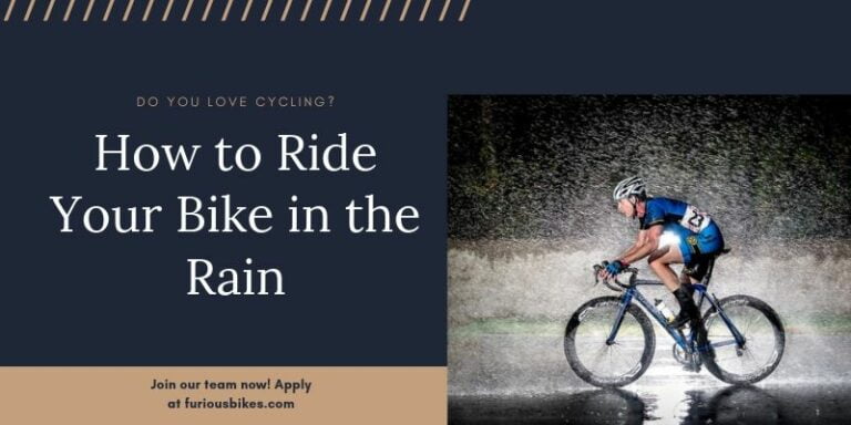 How to Ride Your Bike in the Rain